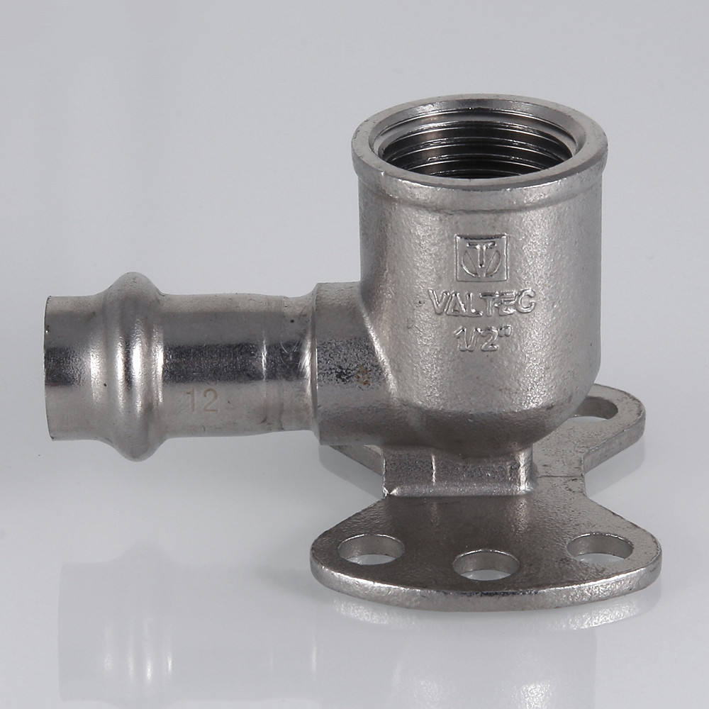 Водорозетка В-пресс 12 x 1/2" нержавеющая сталь VALTEC