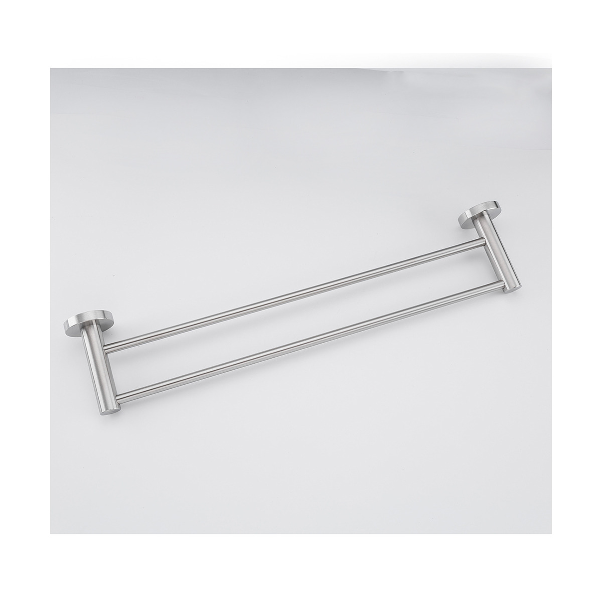 Полотенцедержатель двойной f30109 (нерж.сталь), сатин (1/10/20) "frap"