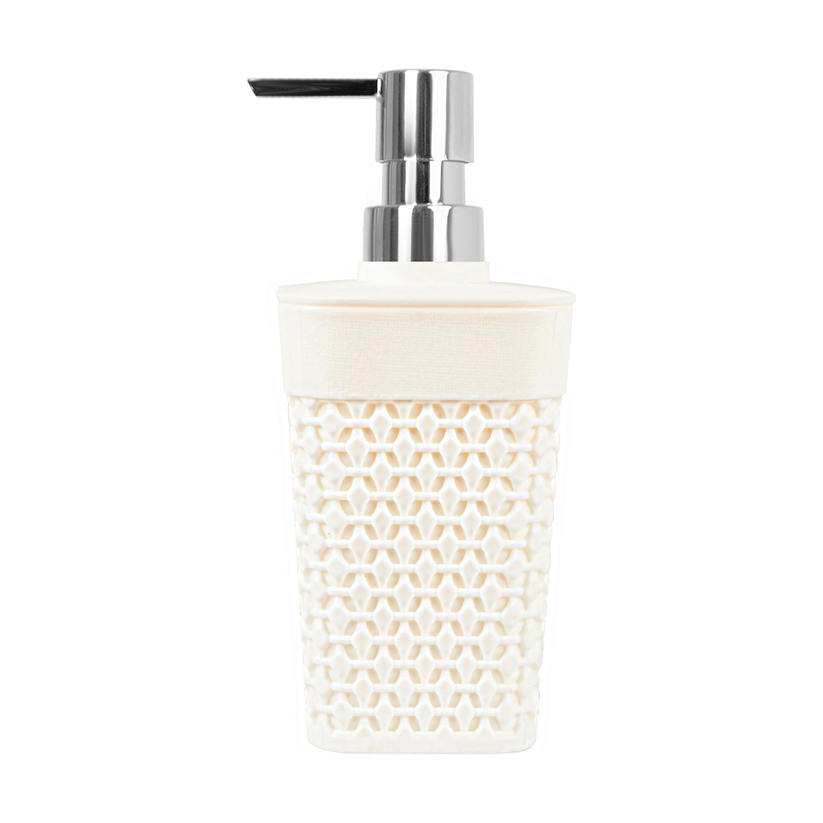 Дозатор для жидкого мыла "oslo" молочный туман (1/16) "plast team"  pt1345мл-16