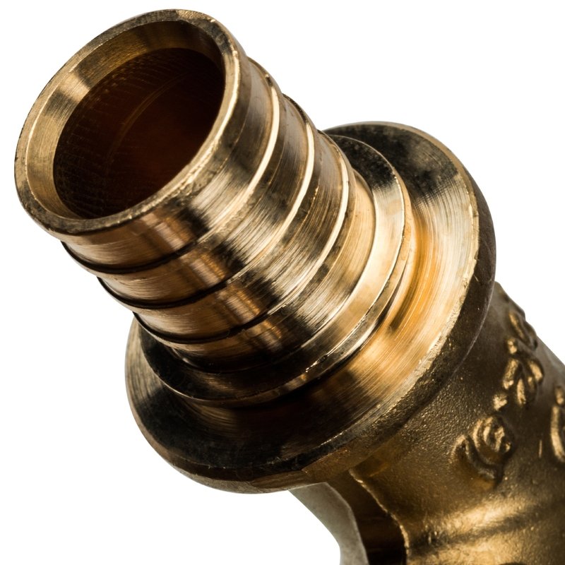 Угольник 90° 20 мм аксиальный для труб PE-X STOUT