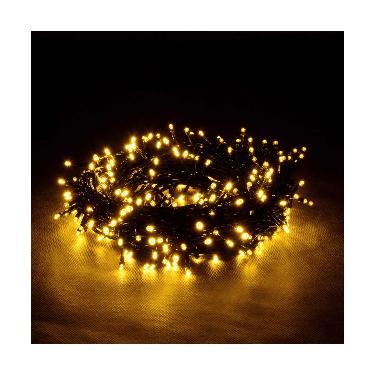 Электрогирлянда "нить" 5 м, 50 теплых ламп, 8 реж. (1/20) "vegas"