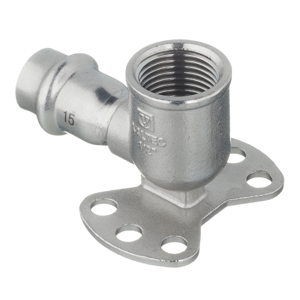 Водорозетка В-пресс 15 x 1/2" нержавеющая сталь VALTEC