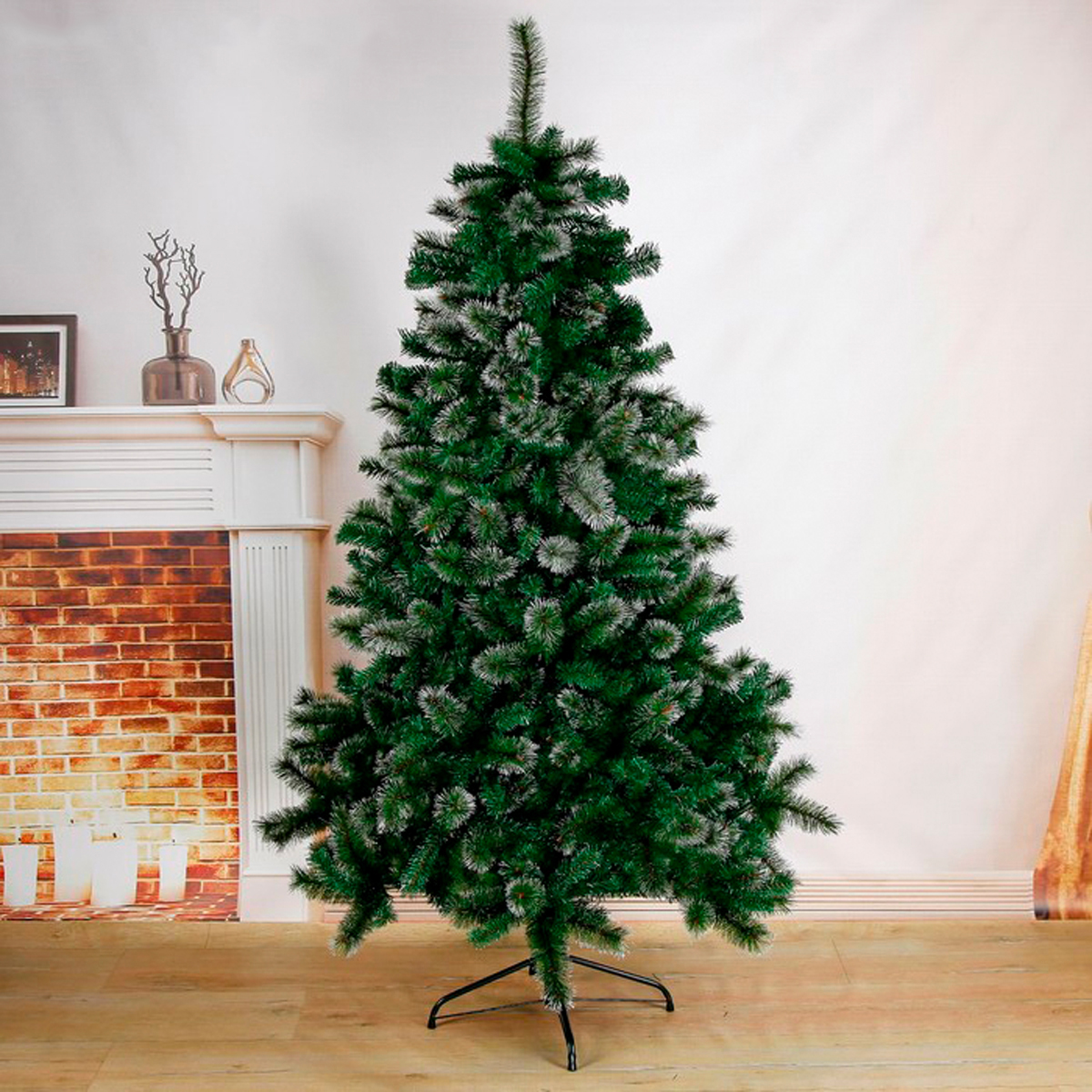 Ель декор. "волшебство" 180 см, 681 ветка (зеленая) "зимнее волшебство" 185444