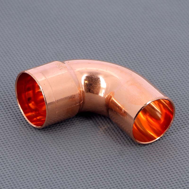 Отвод однораструбный 90° VIEGA пайка 28 мм медный