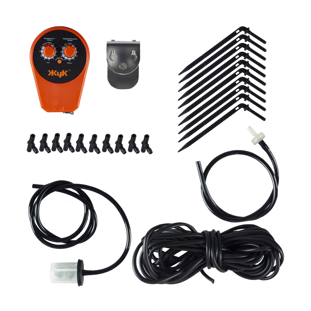 Комплект для капельного автополива "жук" для комнатных растений (1/4)