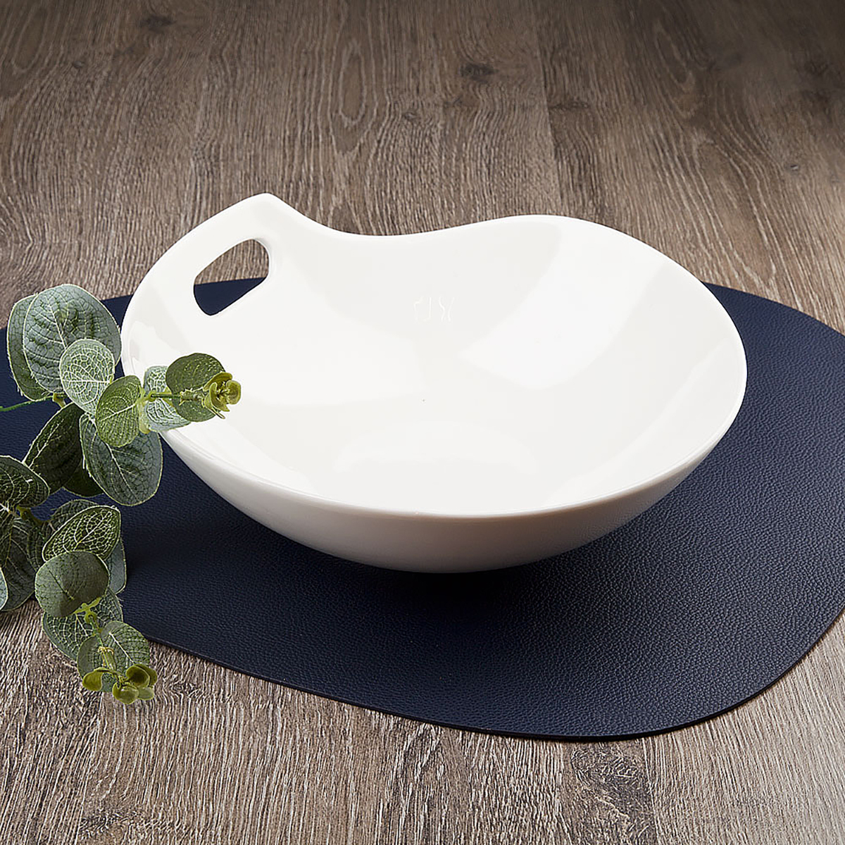 Салатник "маршмеллоу" 25*25*8,5 см, 1 л, фарфор (1/5/30) "nouvelle home" 0530193