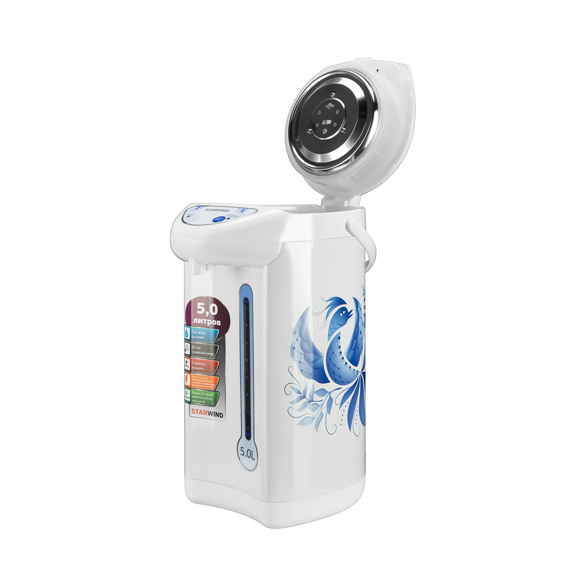 Термопот stp2851  5 л, 750 вт (1/6) "starwind"