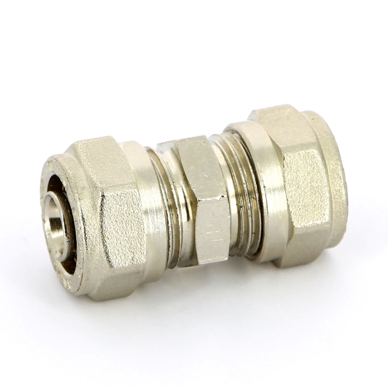 Муфта обжимная 16 х 16 UNI-FITT для металлопластиковых труб