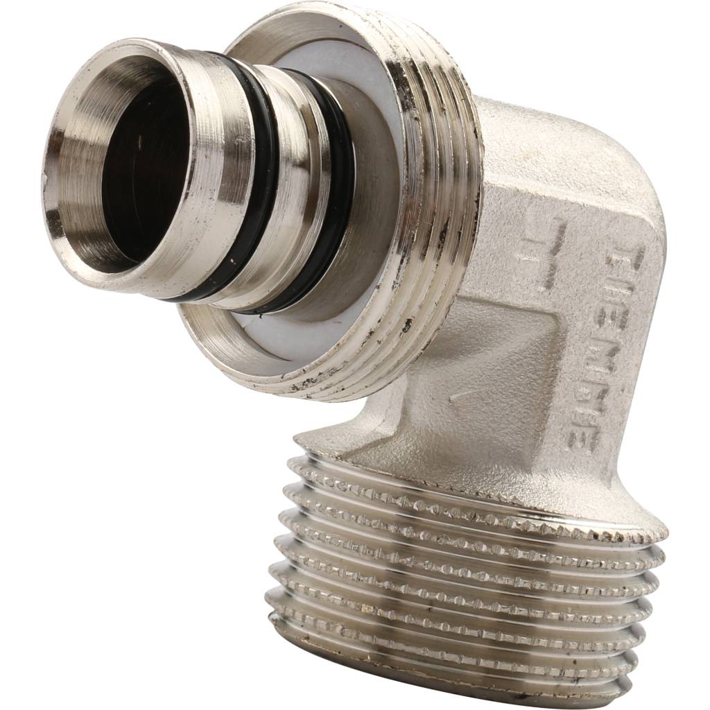 Угол переходной 26 х 1'' НР обжимной TIEMME для металлопластиковых труб