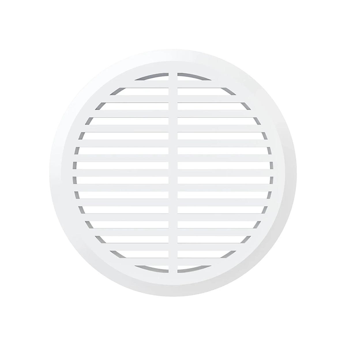 Решетка вентиляц. переточная круглая d 50 мм с фланцем d 45 (4 шт.) пласт. (1/125) "эра" 05дп 1/4