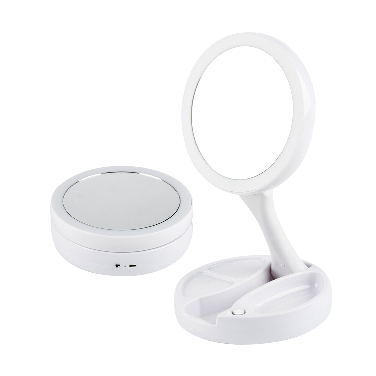 Зеркало косметическое en-756, led подсветка (1/24) "energy"