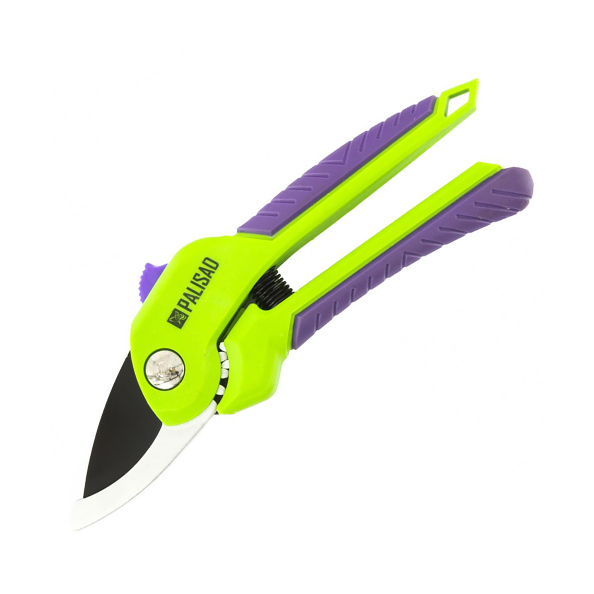 Секатор прямой 210 мм, шестеренный привод, двухкомп. рукоятки (1/12/72) "palisad"