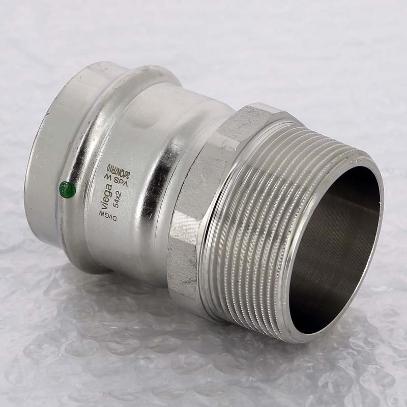 Муфта пресс-Н 54х2" нержавеющая сталь Sanpress Inox VIEGA