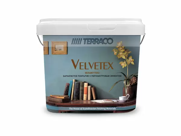 TERRACO VELVETEX покрытие декоративное с эффектом бархата, VA 180 (5кг)