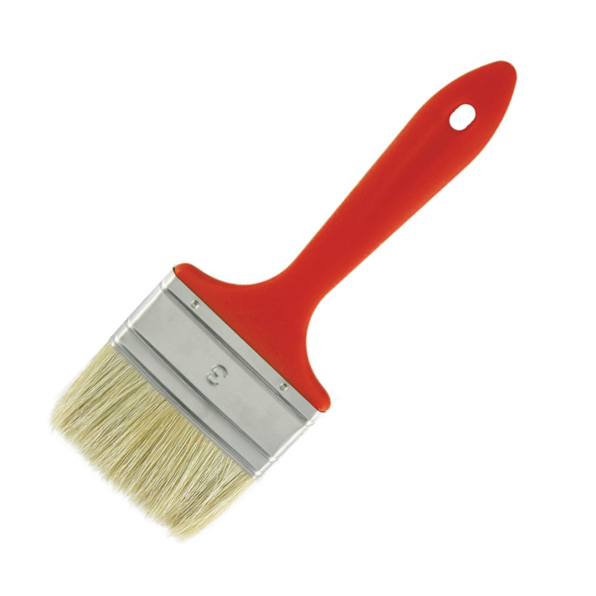 Кисть плоская "шабашка" №2,5/63 мм (12/480) пласт.ручка  109-4225