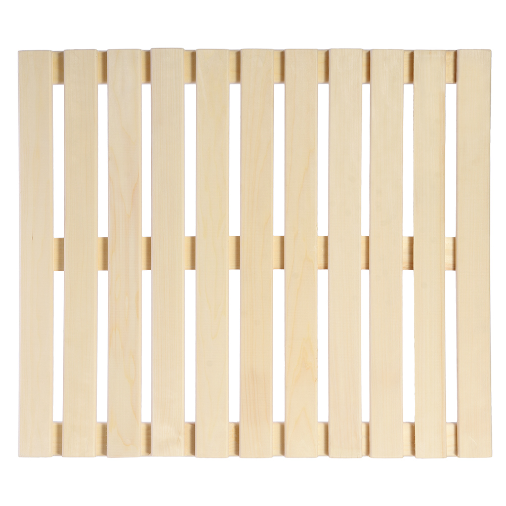 Решетка напольная 60*70 см, липа (1/5) "банные штучки" 3602