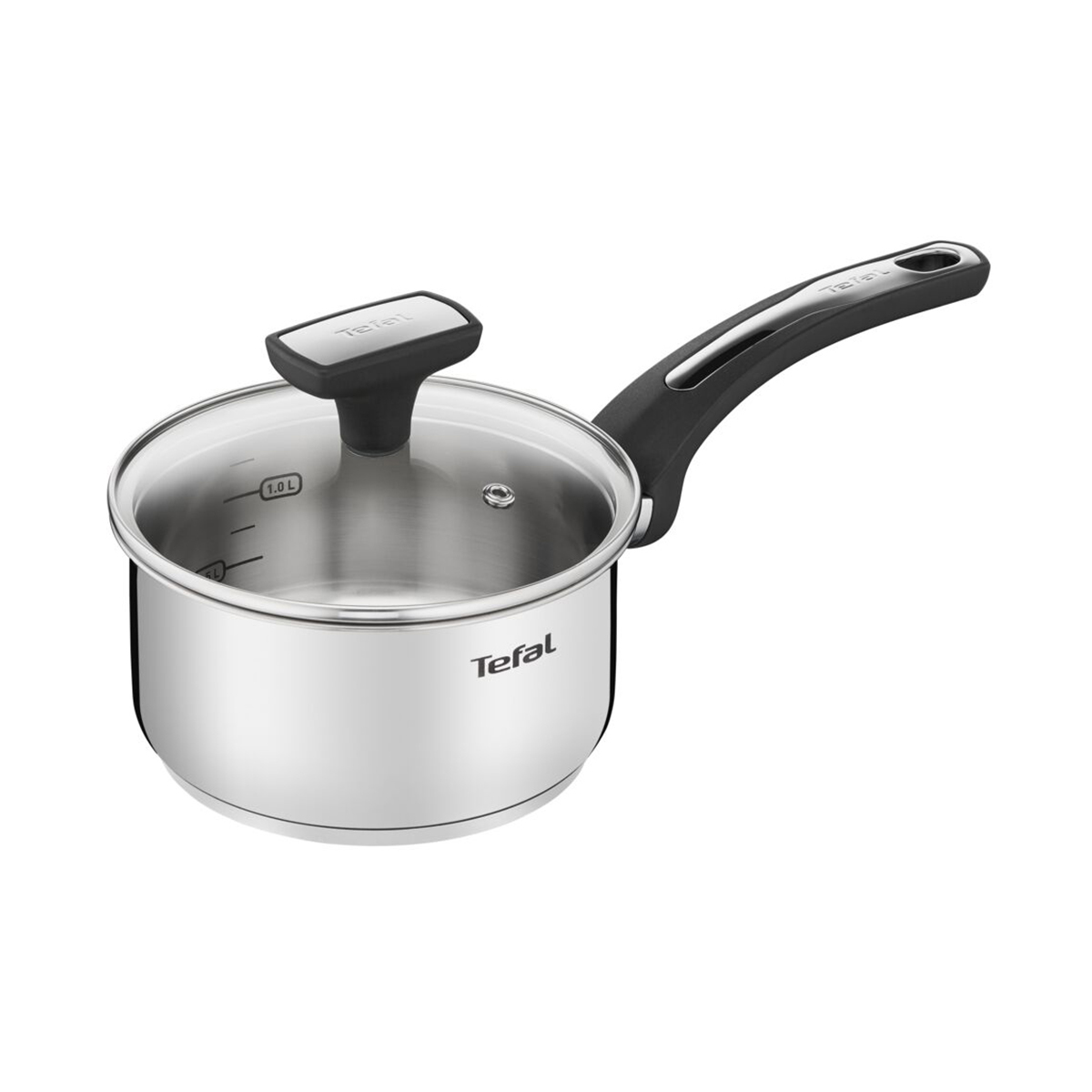 Ковш нержав. "emotion" 1,5 л стекл. крышка 16 см (1/4) "tefal"  e3012224