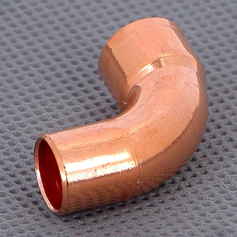 Угол однораструбный 90° VIEGA пайка 12 мм медный