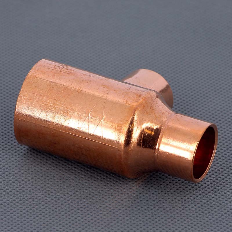 Тройник переходной под пайку 35 х 22 х 22 мм VIEGA медный