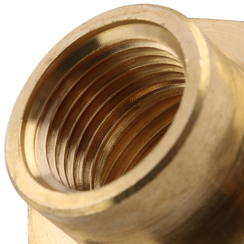 Муфта резьбовая ВР 1" x 1/2" латунь TIEMME