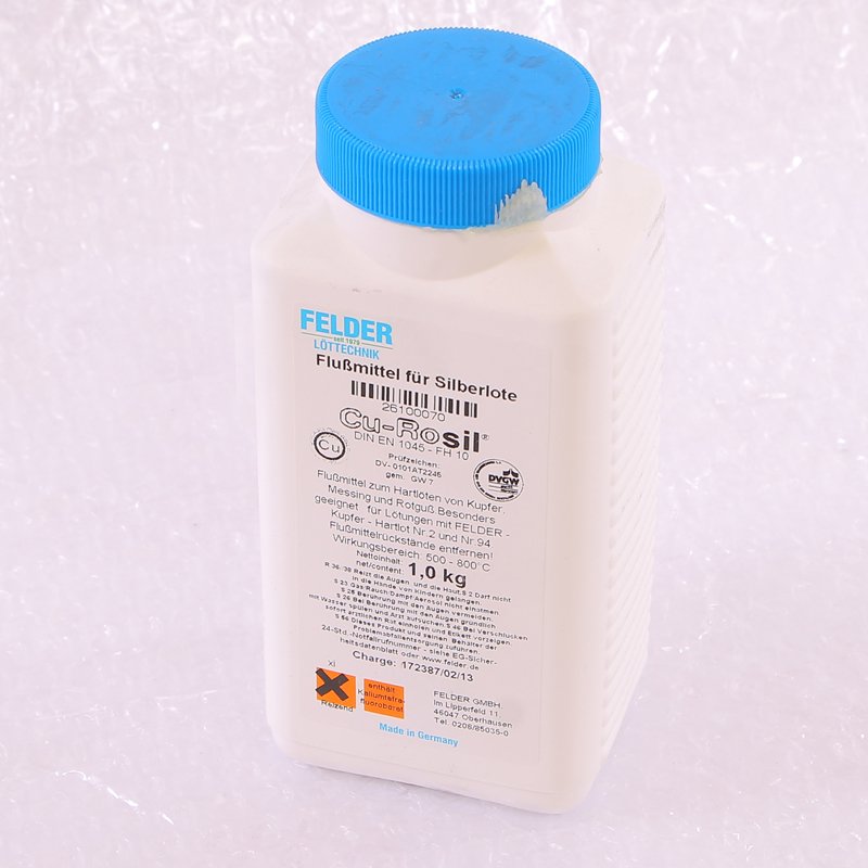 Флюс для твердых припоев Cu-Rosil® FELDER 1000 г