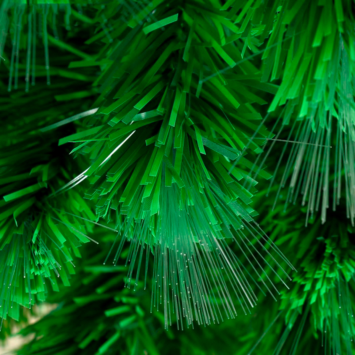 Ель декор. фиброоптич. t687v12-60  60 см, 55 веток (зеленая) "зимнее волшебство" 2338612