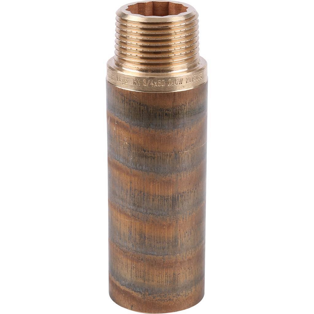 Удлинитель резьбовой 3/4" x 80 мм ВН бронза VIEGA (359584)
