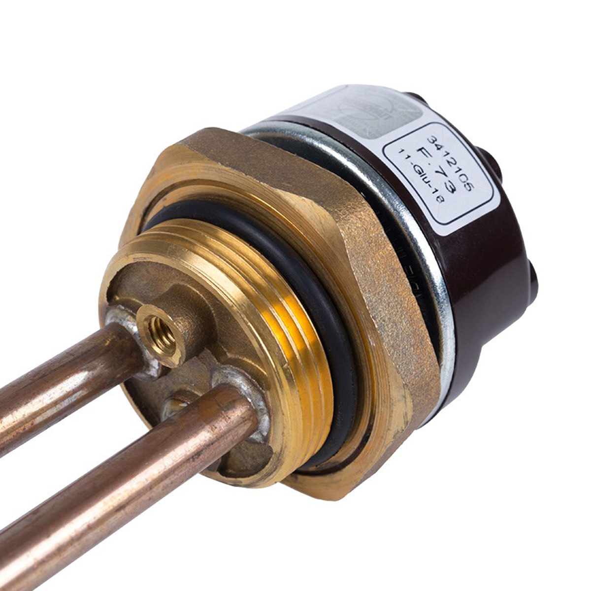 Нагревательный элемент для бойлера (тэн) "rdt" 2 квт, терморегулятор 70 град. (1) "rexant" 70-0325