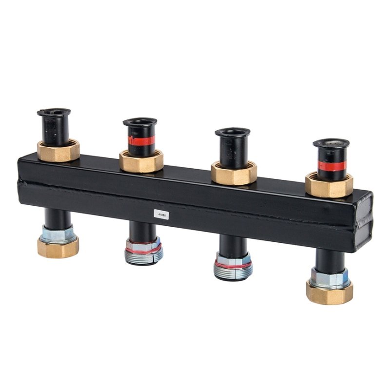 Коллекторы из чёрной стали MEIBES на 2(3) отопительных контура UK и МК