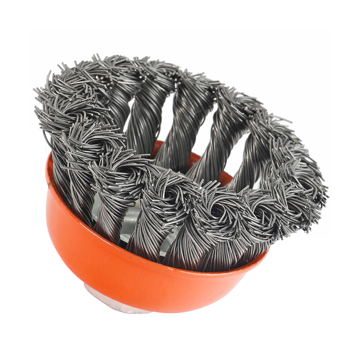 Щетка для ушм "чашка" 65 мм  м14, витая провол. (1/100) "patriot" 813010005