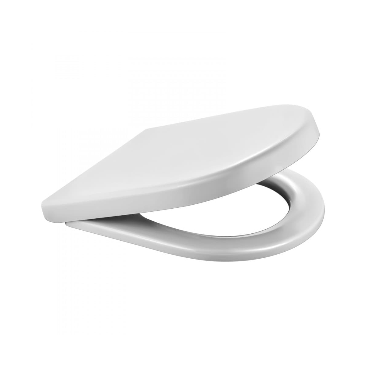 Сиденье для унитаза "geo so" белое, микролифт, крепление металл. (1/5) "berges"