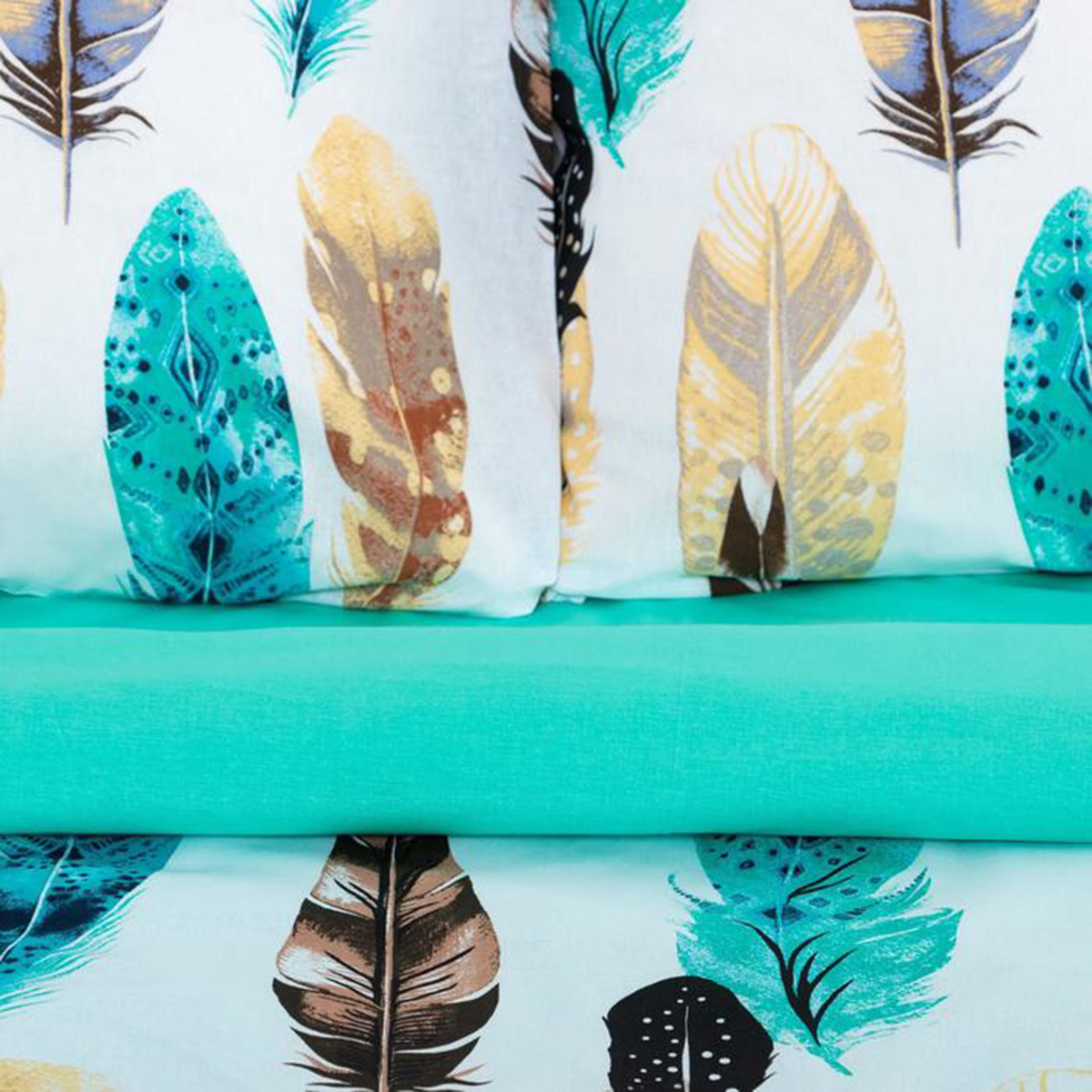 Постельное белье "этель" перья 1,5 сп. (поплин) (1) 2759792