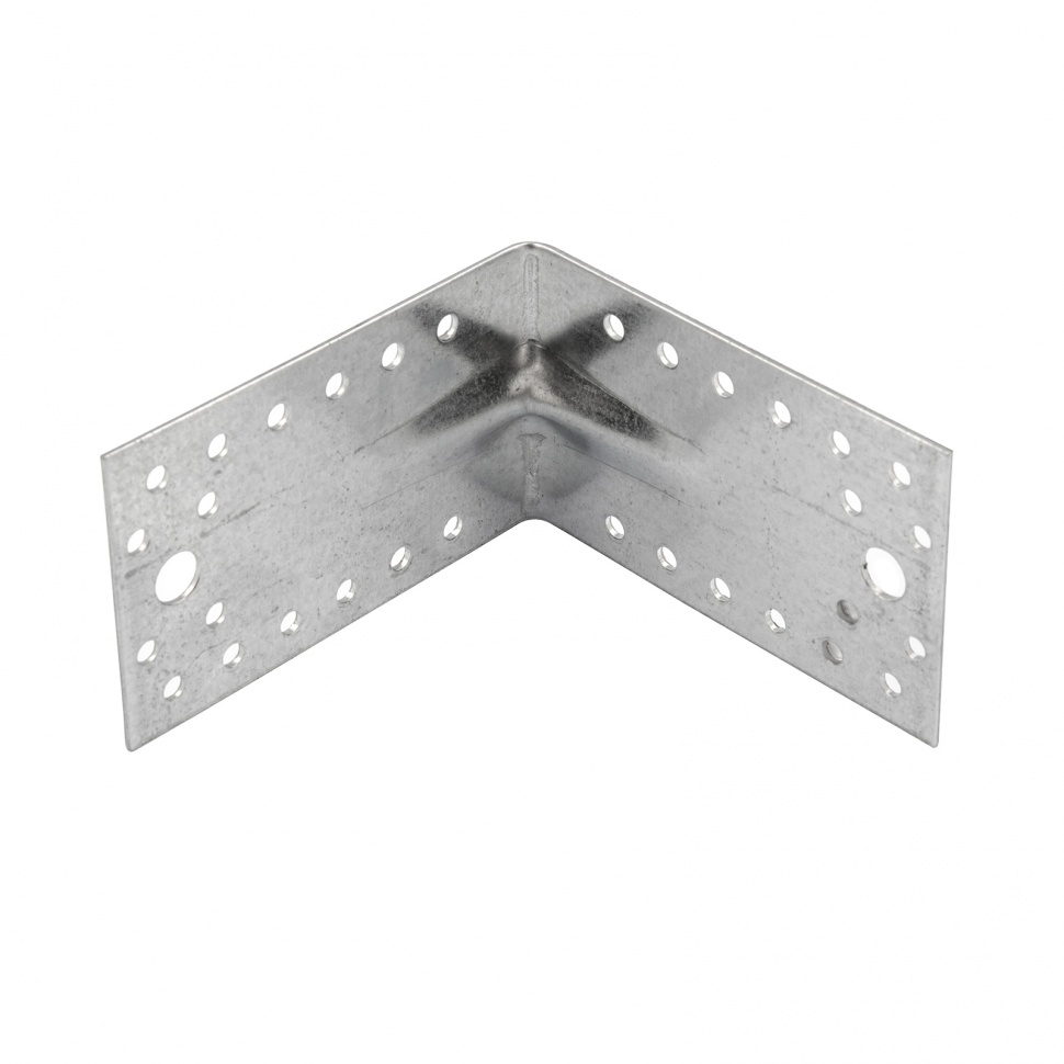 Крепежный уголок усиленный 2 мм, KUU 105 x 105 x 65 мм Сибртех (46414)