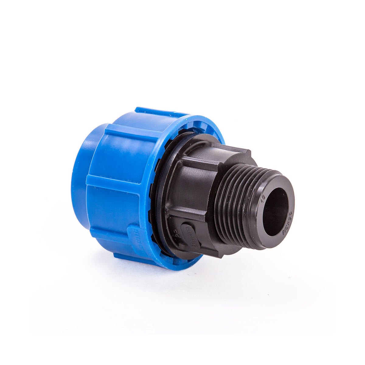 Муфта компрессионная для пнд труб наружн. резьба 25 x 1/2" (50/400) "lammin"