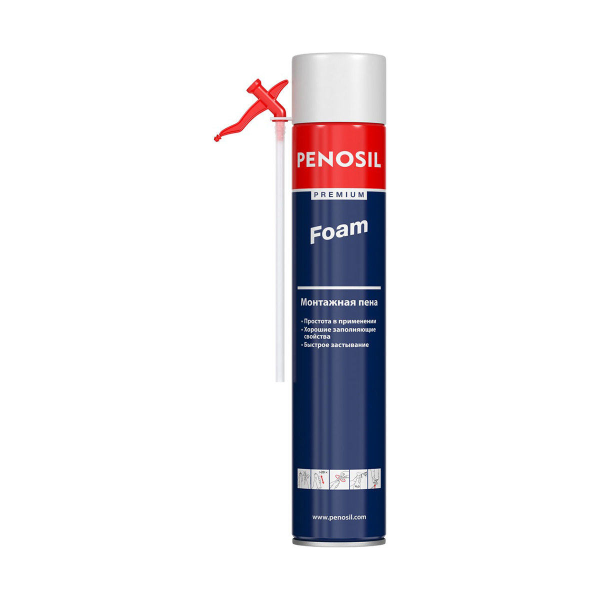 Пена монтажная "penosil premium foam" 750 мл (12)