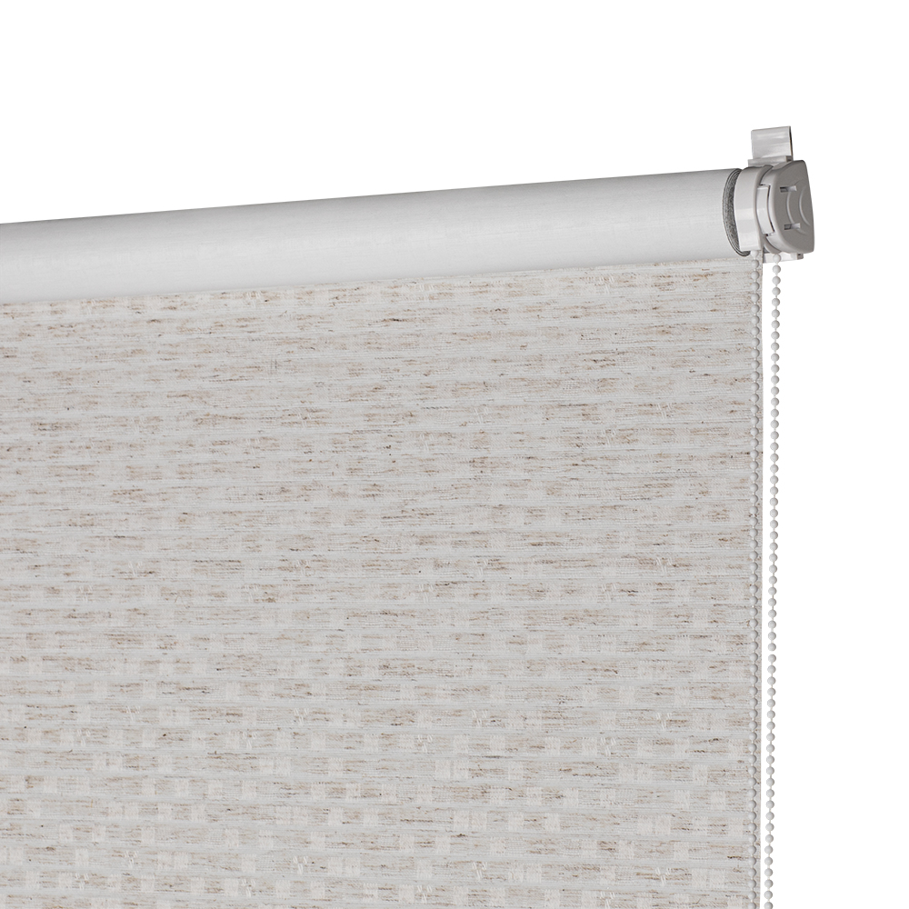 Штора рулонная блэкаут "баунти бежевый" 160*175 см (1/4)