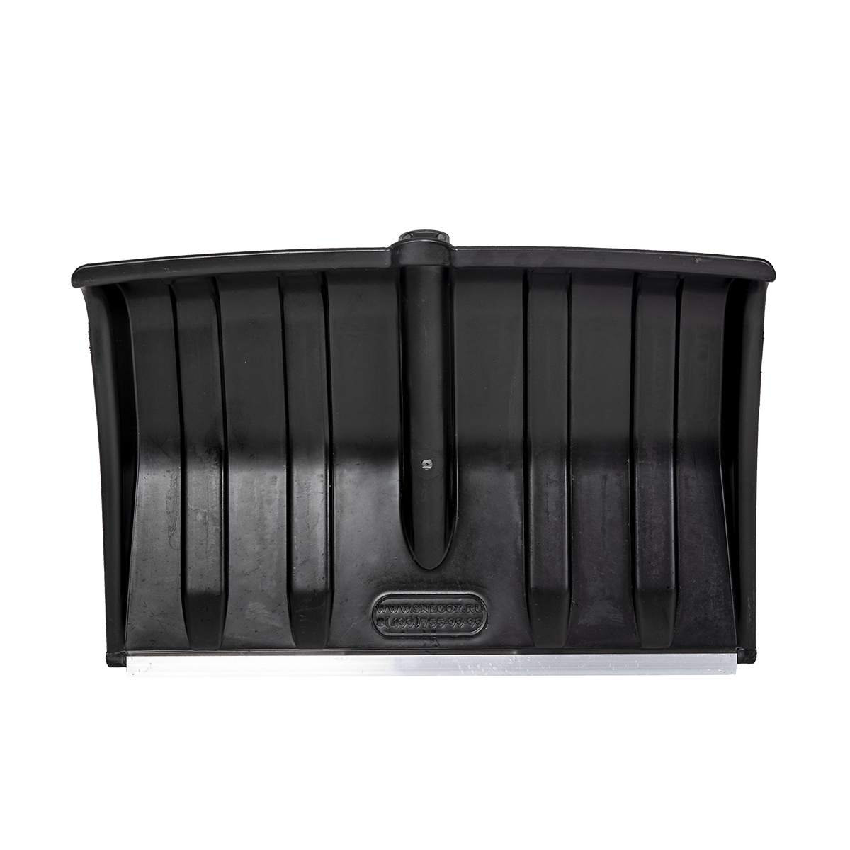 Лопата снег. пласт. №15 (ковш)  490 х 350 мм алюм. пластина (1/5) "berchouse"