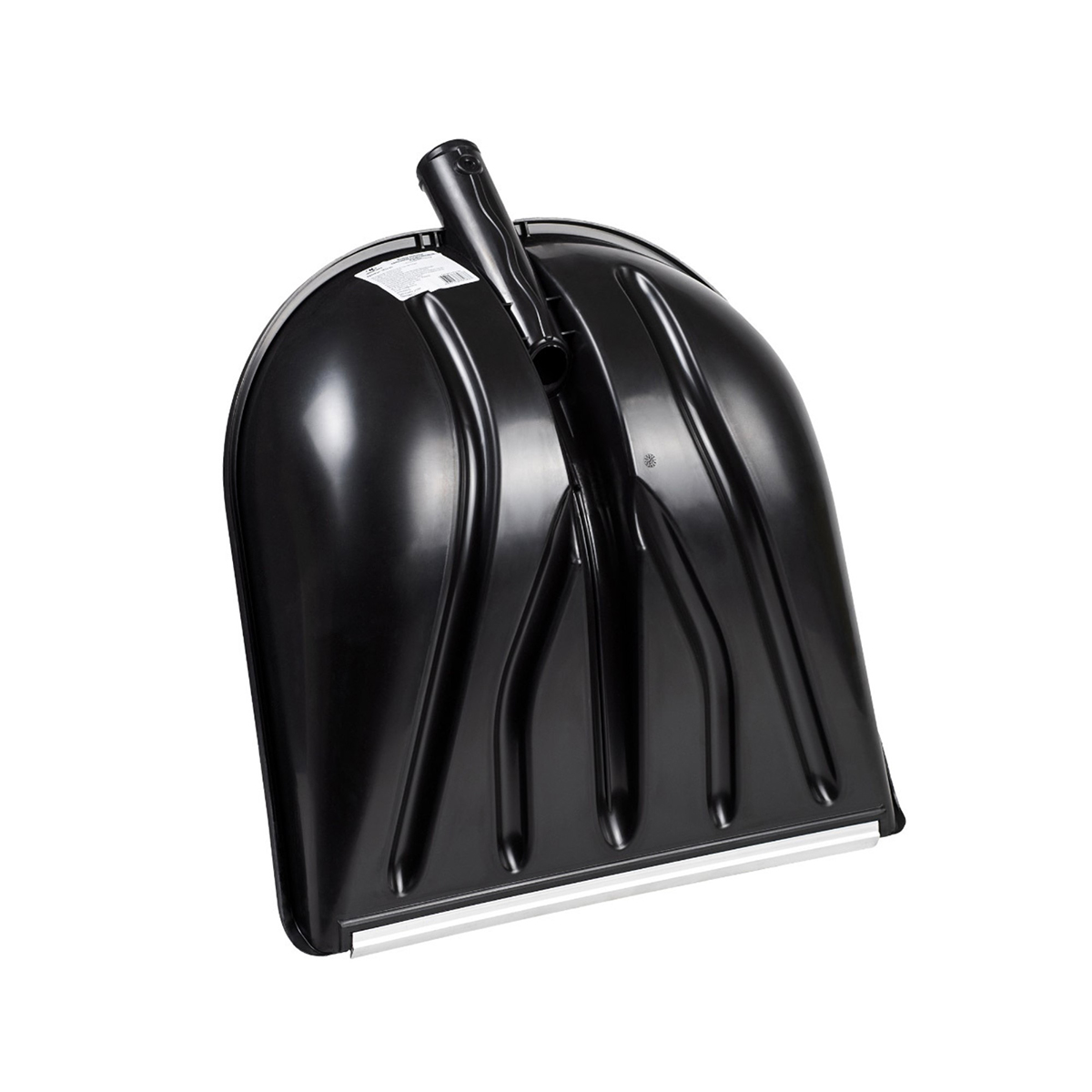 Лопата снег. пласт. "купец" (ковш) 410 х 460 мм (10) с мет. пластиной "цикл"