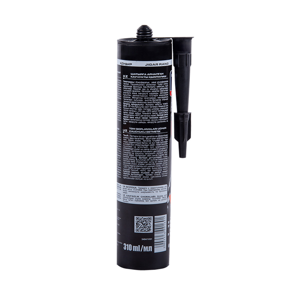 Герметик для кровли каучуковый коричневый 310 мл (12) "tytan professional"