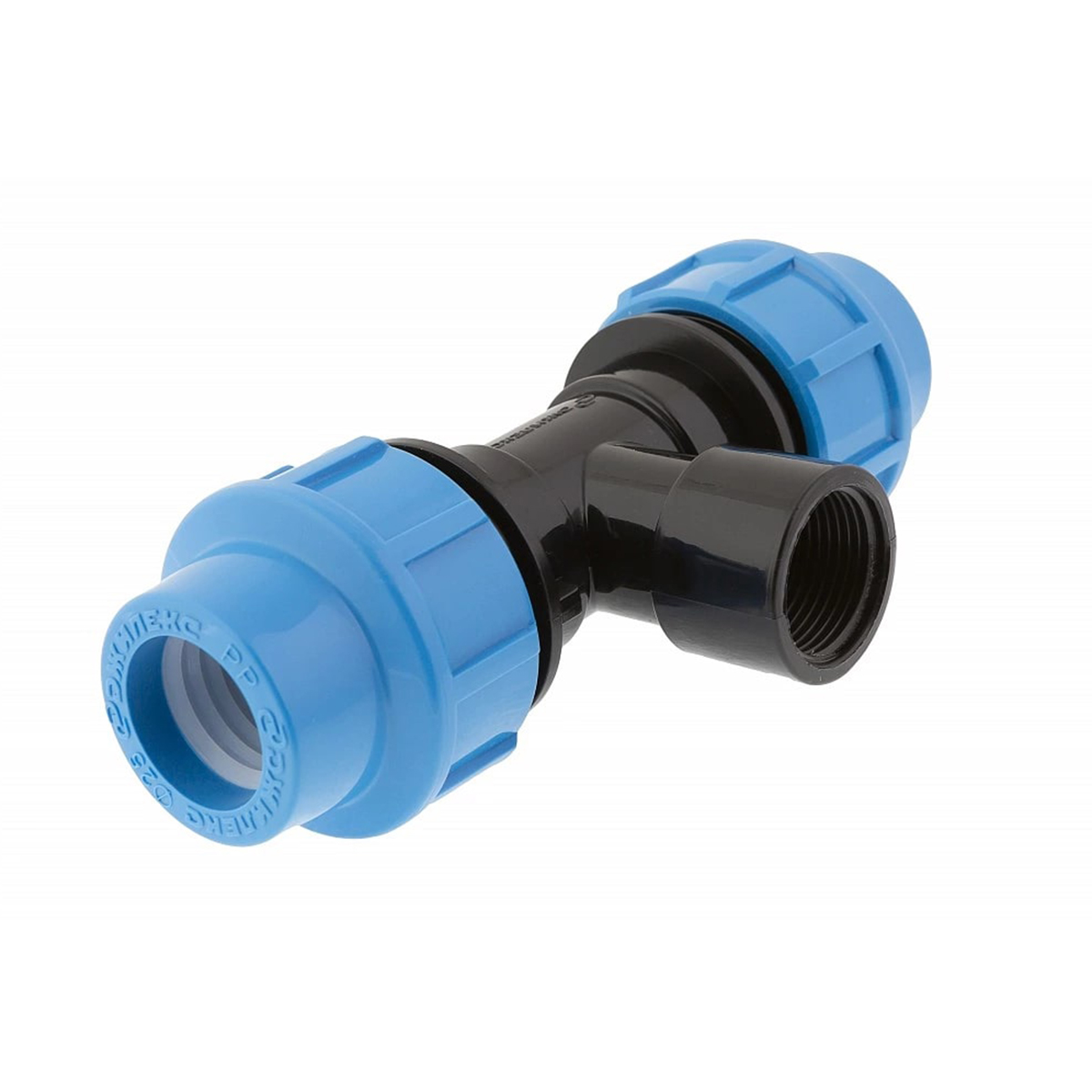 Тройник комб. внутр. резьба 25х3/4"мх25 полипропилен 3/4" (1/15) "джилекс"