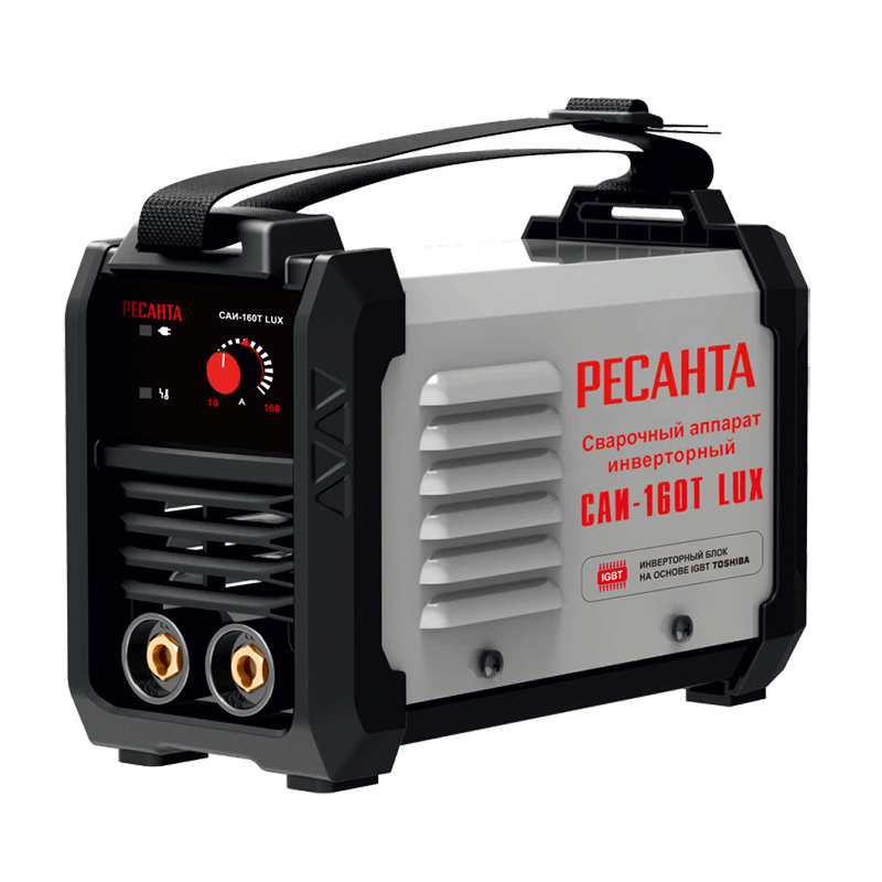 Сварочный аппарат саи-160т lux 6,5 квт (1) "ресанта"