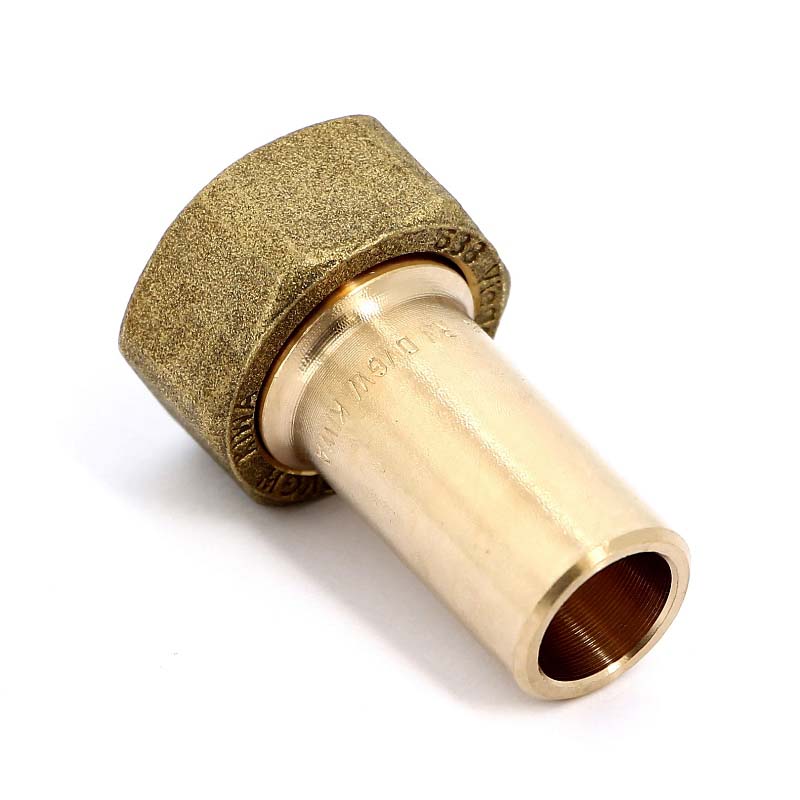 Вставка с накидной гайкой и плоской прокладкой 18x3/4' пресс Sanpress VIEGA