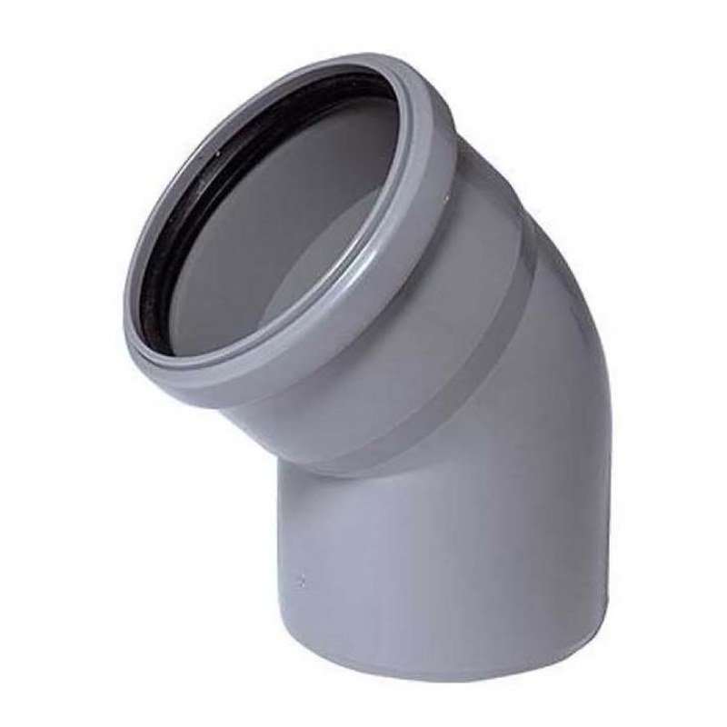 Отвод 67° для вн.канализации d=50 мм SINIKON Стандарт