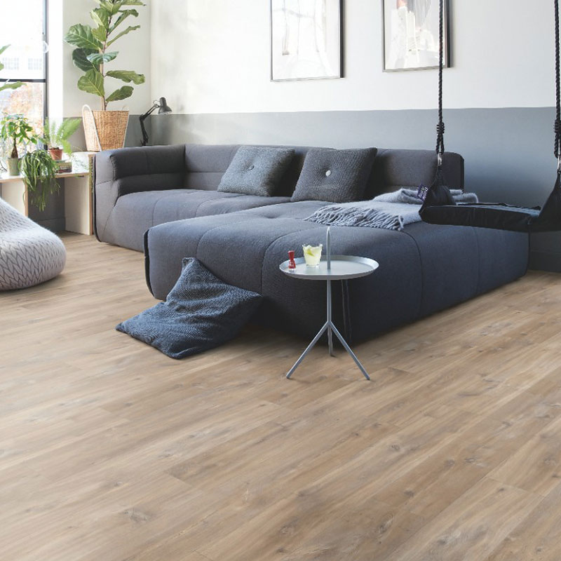 ПВХ-плитка Quick-Step QS LIVYN Balance Click Plus BACP 40127 Дуб каньон коричневый
