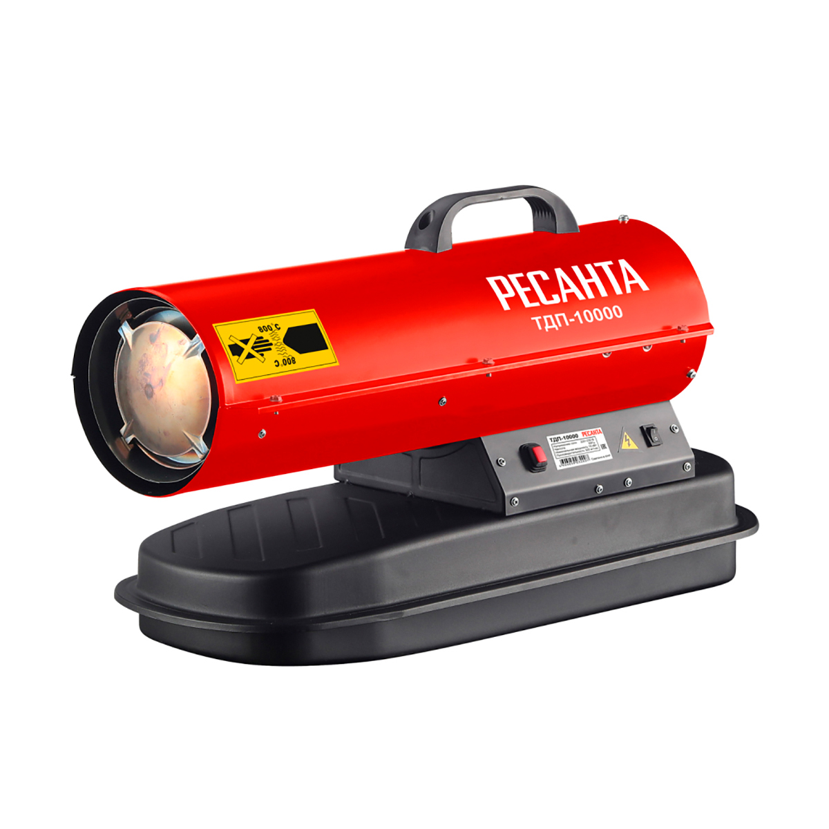Тепловая пушка дизельная тдп-10000  10 квт (1) "ресанта"