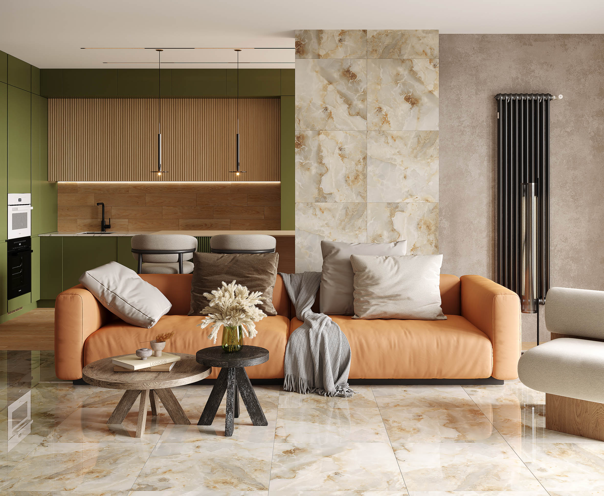 Onice alexa керамогранит серый полированный 60x60