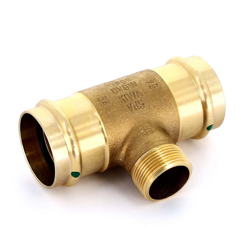 Тройник пресс-Н 54х1'1/4x54 Sanpress VIEGA