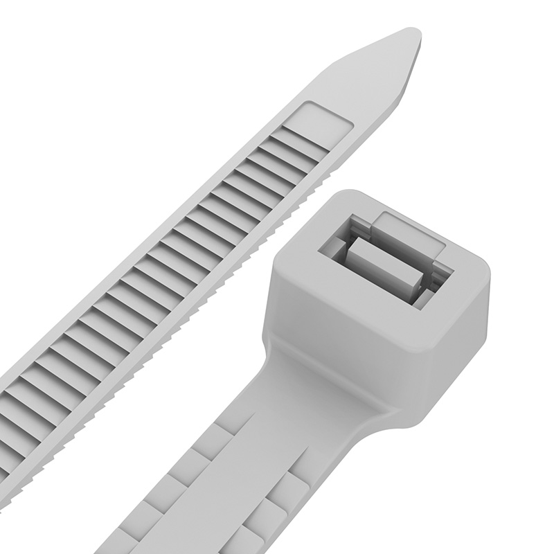 Хомуты нейлон, тройной замок 4,8 х 250 мм (набор 100 шт.), белые (1/10/100) "rexant" 67-0250-5