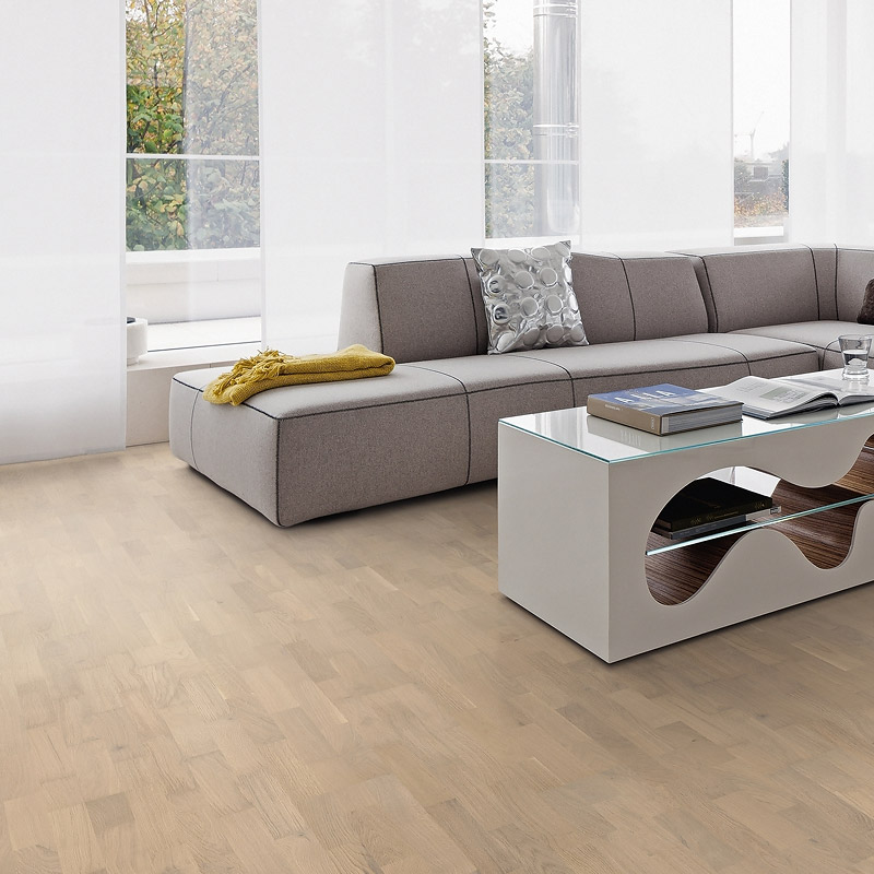 Паркетная доска Haro Series 4000 (5G) 538923 Дуб Песочно-Белый Маркант брашированный трехполосный 4V nD2200 x 180 x 13.5мм