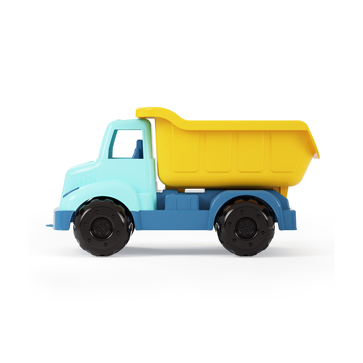 Машинка детская "самосвал" мини (голубая) (1/6) "альтернатива" м6740